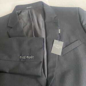 Pronto Uomo Platinum Executive Fit Wool Suit Jacket Size 50R Charcoal Business C